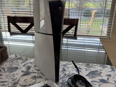 Sony PlayStation 5 Console with Controller and Power Cable