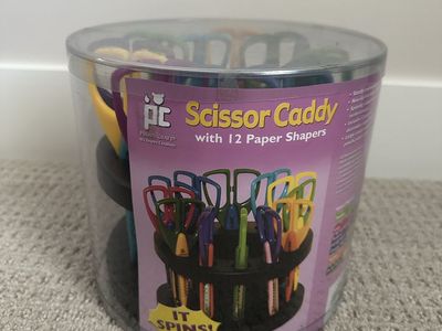 Spinning Art Scissor Caddy