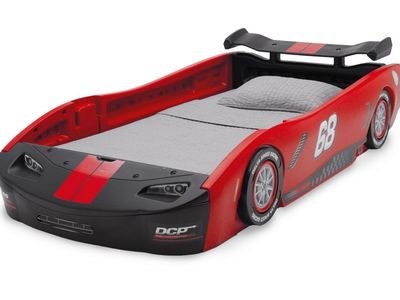 Delta Children Turbo Race Car Twin Bed