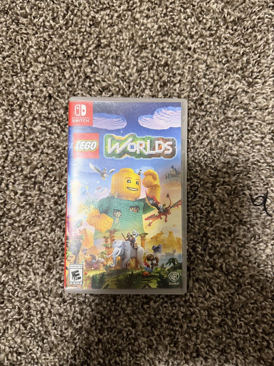 LEGO Worlds - Nintendo Switch Game - Explore, Build, & Discover in a Block-Building Adventure