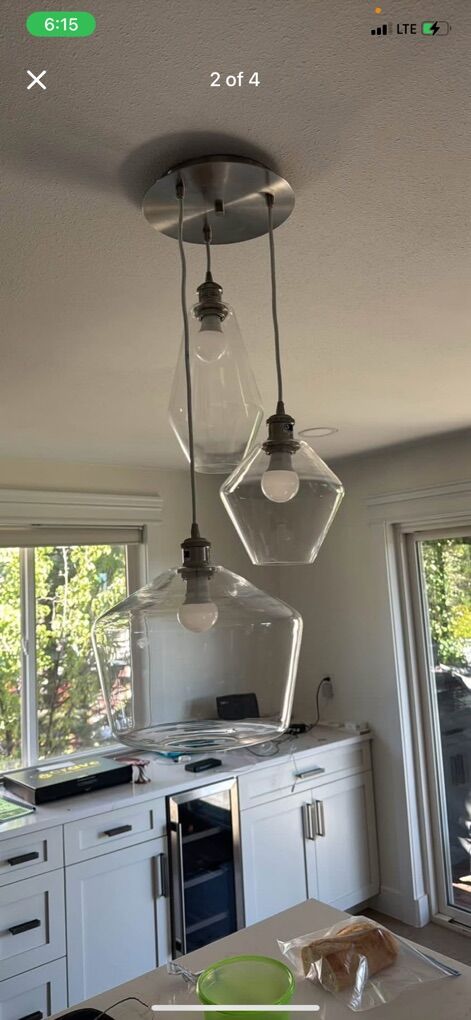 (2) Kitchen Or Bar Lights