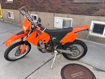 2005 KTM 450 EXC – Street Legal, Plated, Clean