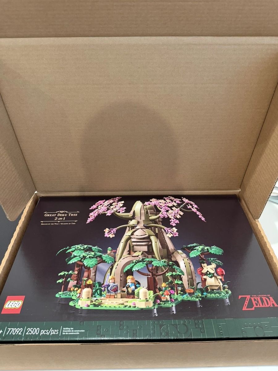 Brand New Sealed LEGO The Legend of Zelda Deku Tree 77092