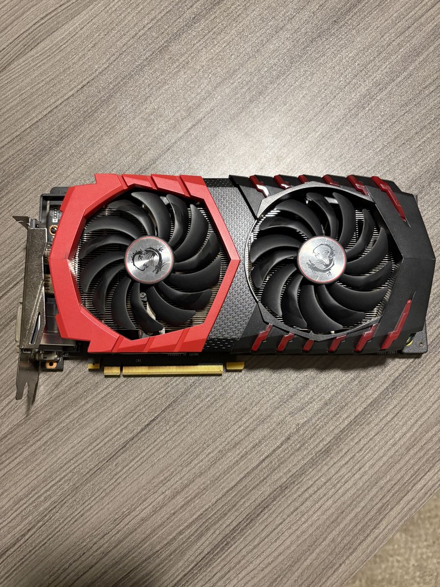 MSI GeForce GTX 1060 Gaming X 6G