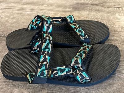 Men’s Size 11 Teva Slide Mosaic Sandals
