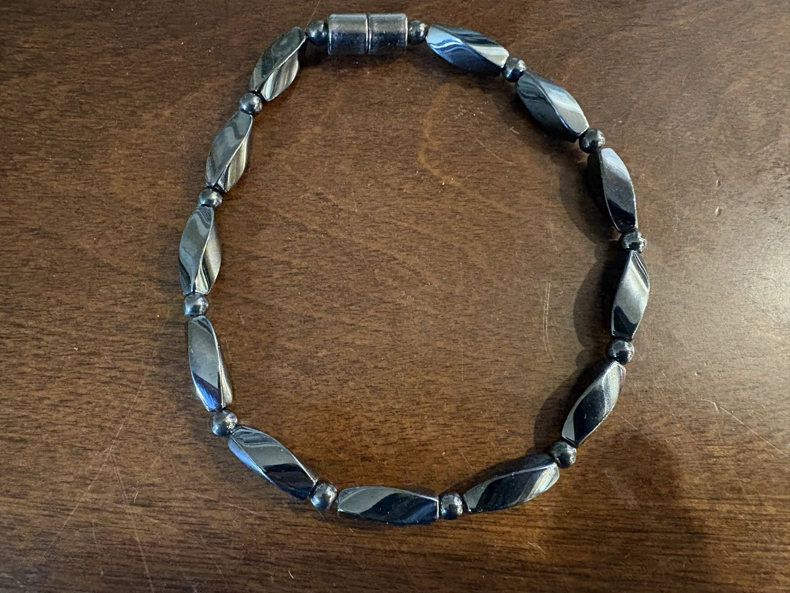 Magnetic Hematite Anklet Ankle Bracelet Like New