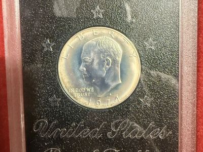 1974 Silver proof Dollar