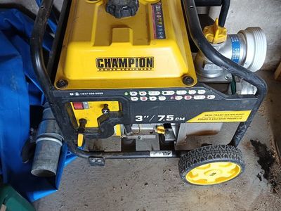 champion 3" trash pump.