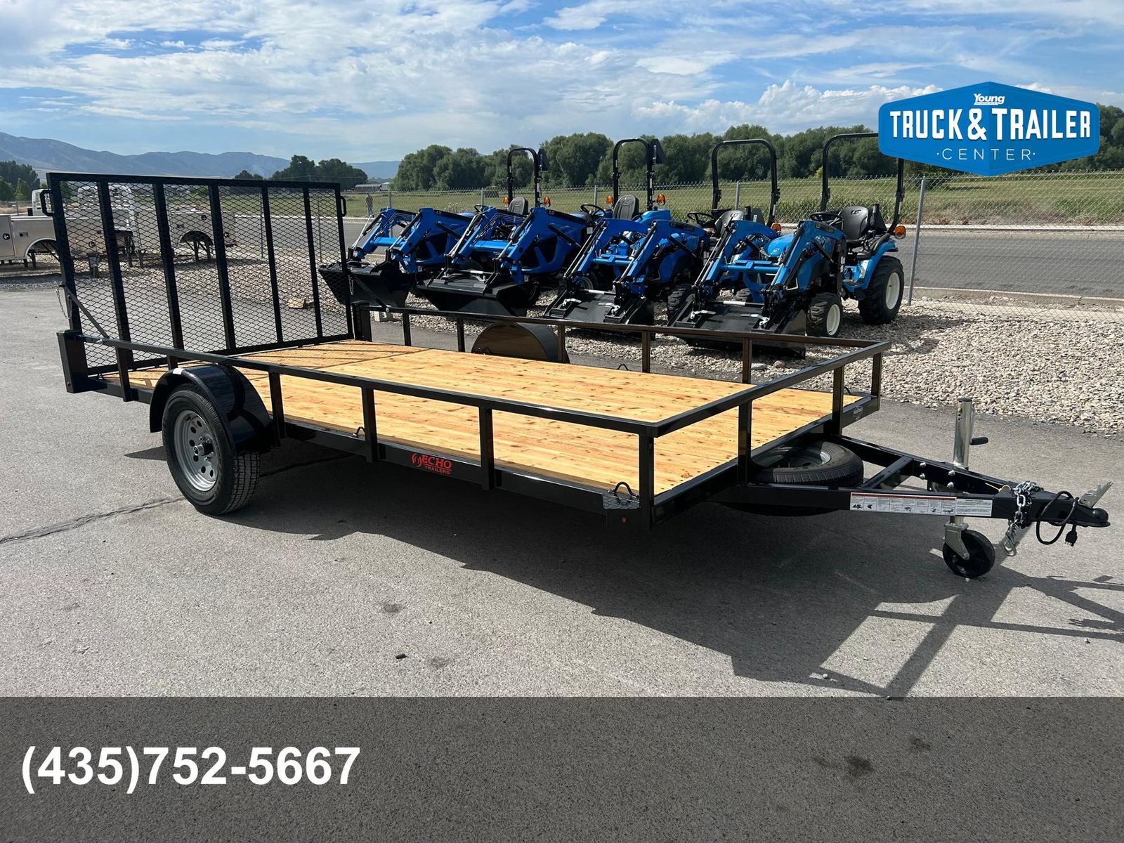 2027 Echo 7X14 Utility Trailer