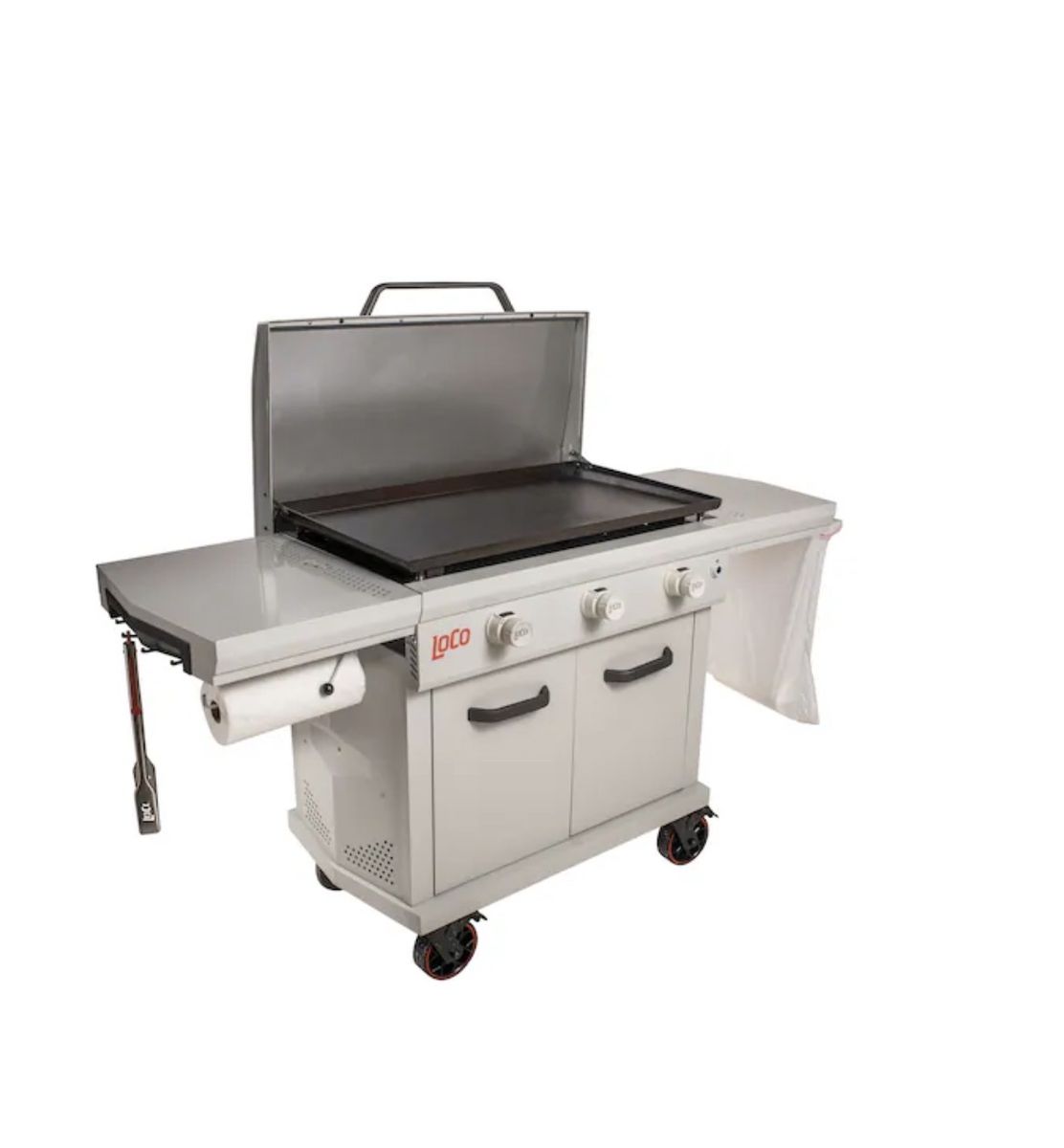 New LOCO 36 in. 3-Burner Digital Propane SmartTemp Flat Top Grill/Griddle