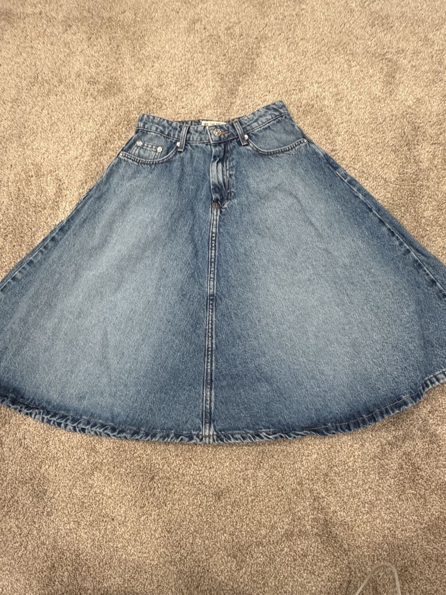 Jean Skirt from Free People