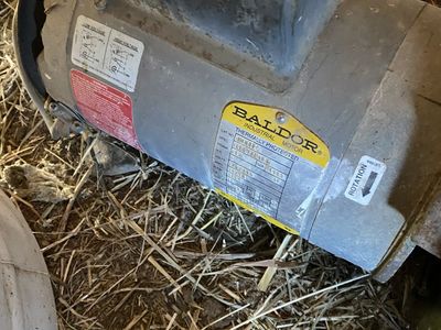 Baldor 2 horse single phase pump and motor