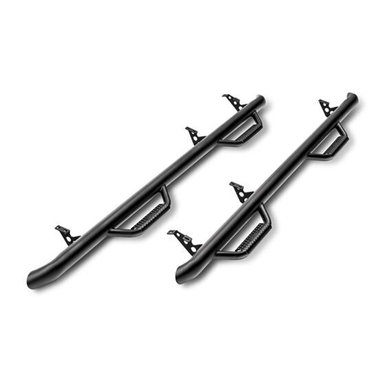 N-Fab Nerf Bars Side Step Running Boards 00-06 Chevy-GMC Tahoe/Yukon/Sonora SUV 4 Door – Gloss Black – W2W – 3in, C0166T