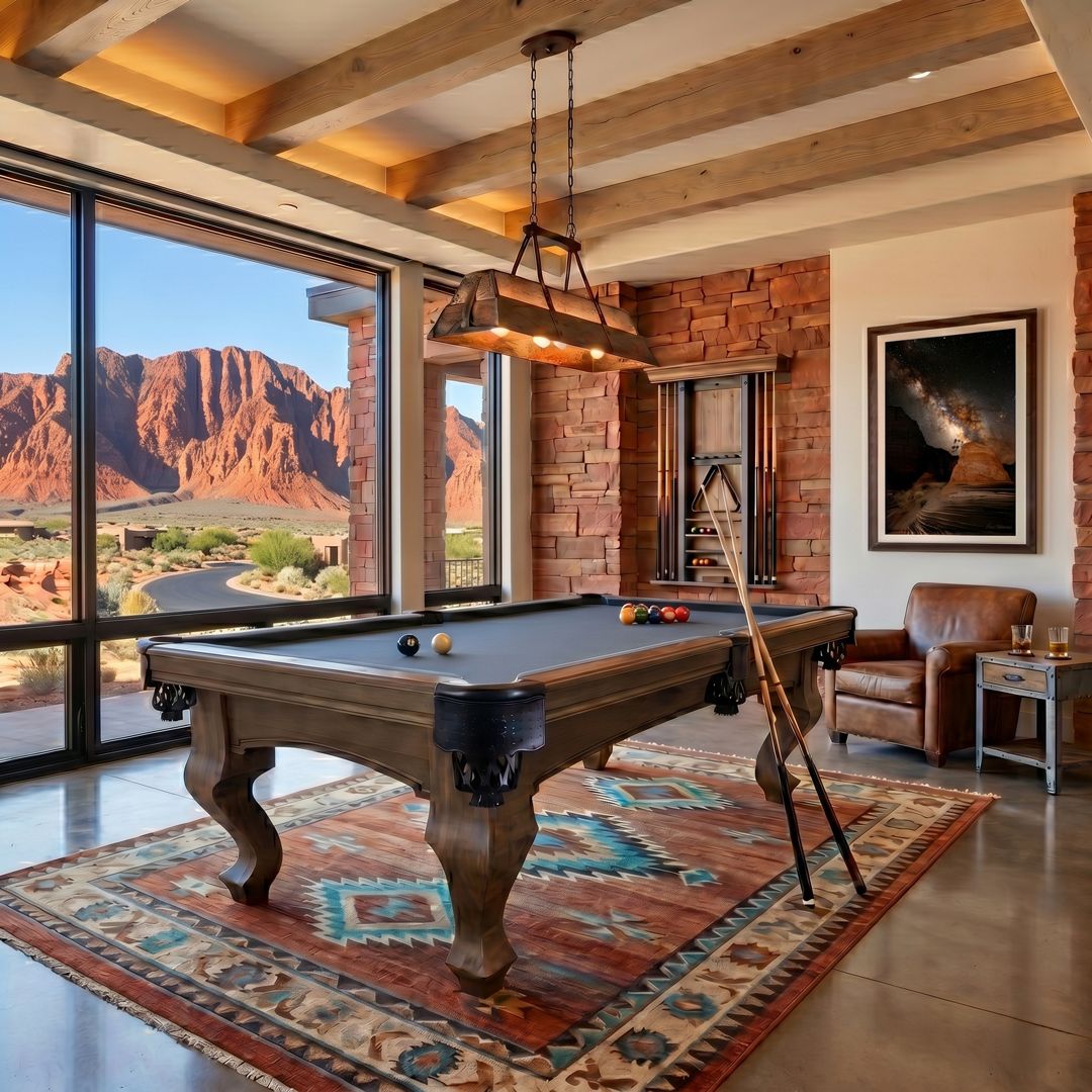 NEW Plank & Hide 8' Teton pool table with choice of felt