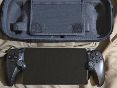 Sony PlayStation Portal Handheld Remote Player in Black with PowerA Carrying Case