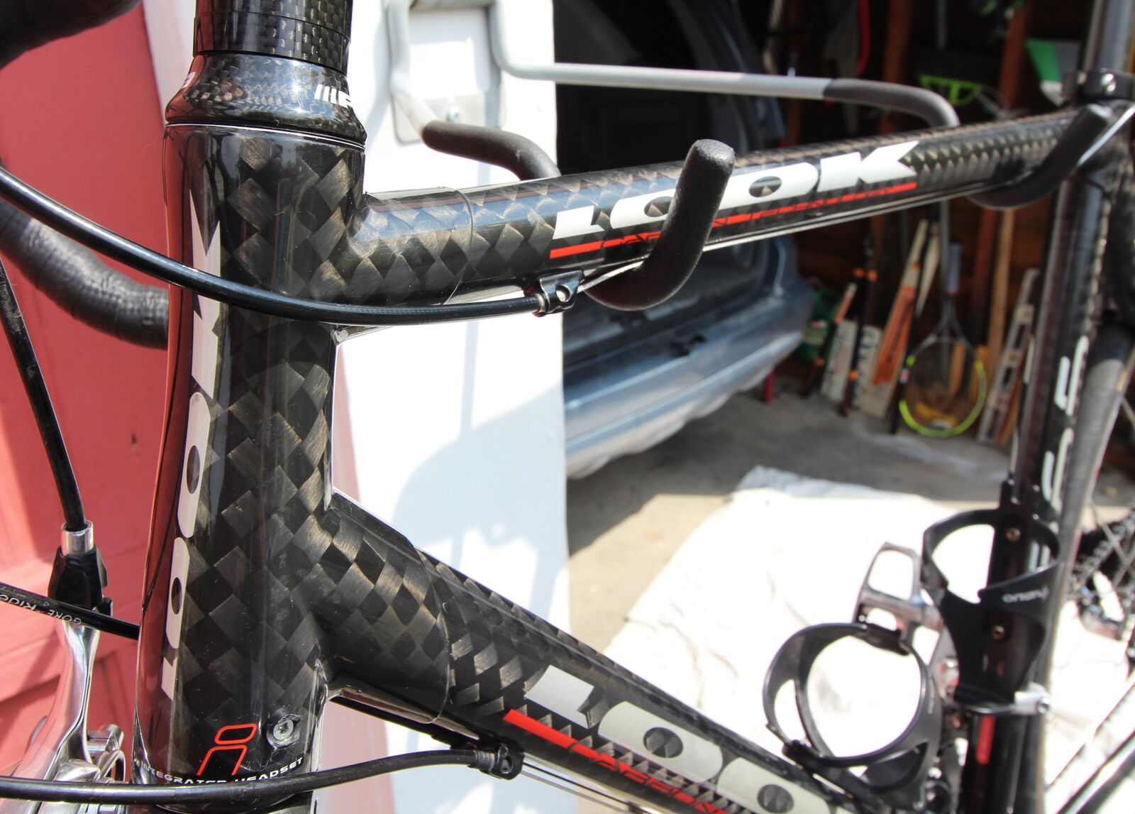 Full Carbon LOOK 565 Road Bike - Large frame - Full Ultegra - 56cm - Nude Carbon