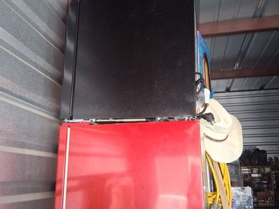 Compact Red Mini Fridge - Perfect for Dorm, Office, or Bar
