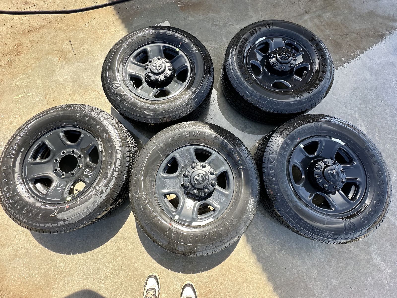 New tires/wheels off ram 3500