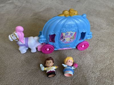 Fisher-Price Little People Cinderella Carriage Set