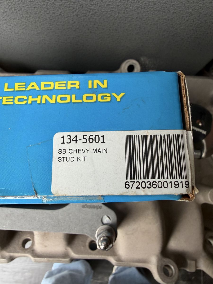 4 bolt small block Chevy main stud kit