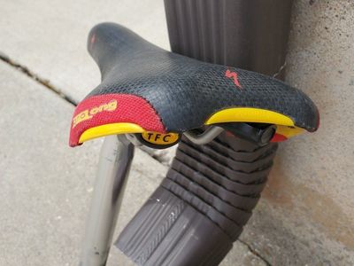 Specialized bike seat and post