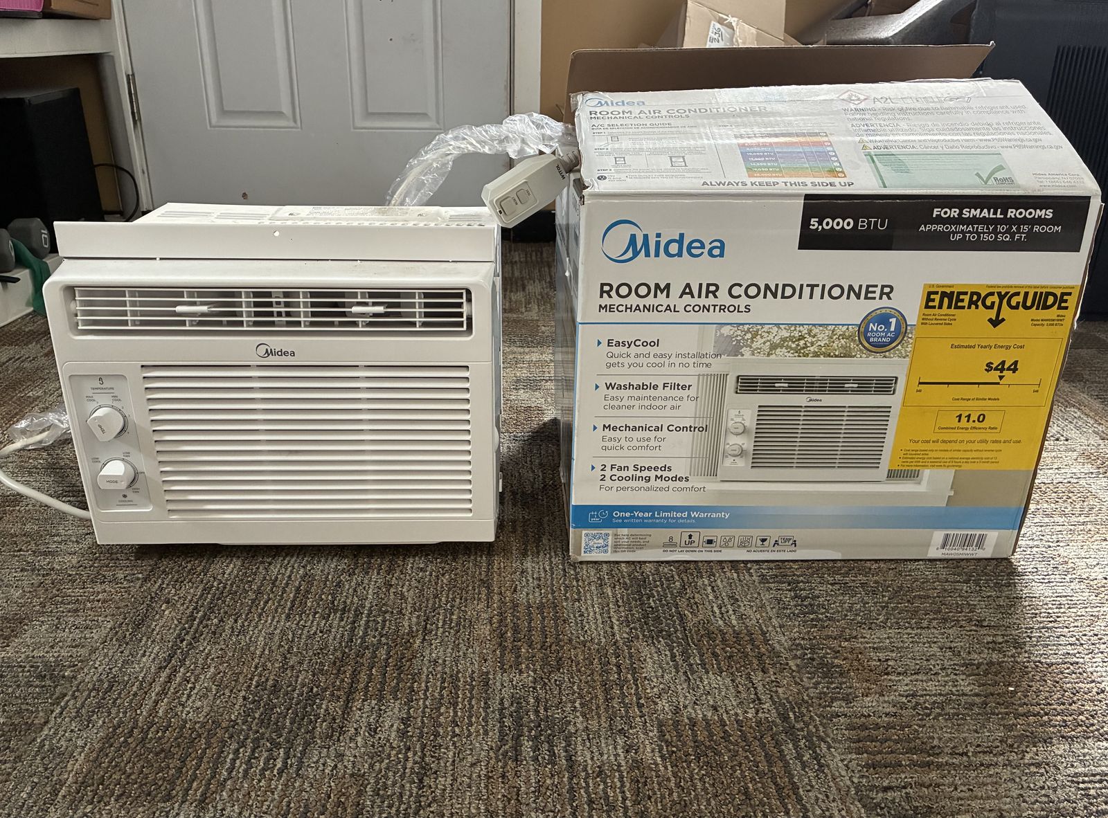Air Conditioner - Barely Used 5,000 BTU