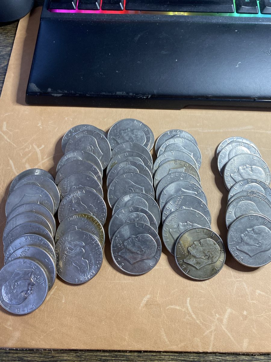 Eisenhower Dollars (Ikes) - Various Circulated Years - Collectible US Coins