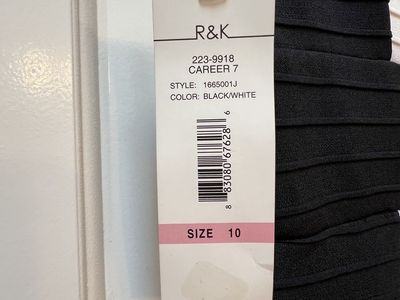 Brand New R & K Sleeveless Dress Size 10