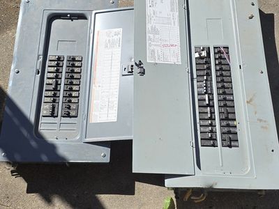 2 circuit boxes