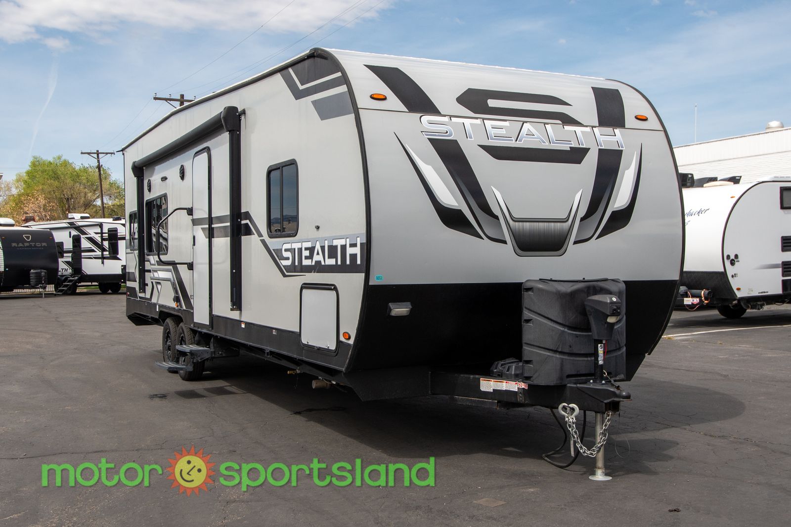 2022 Forest River Stealth 2715G Toy Hauler Garage Front Bedroom U-Shaped Dinette Center Bath Outdoor Kitchen