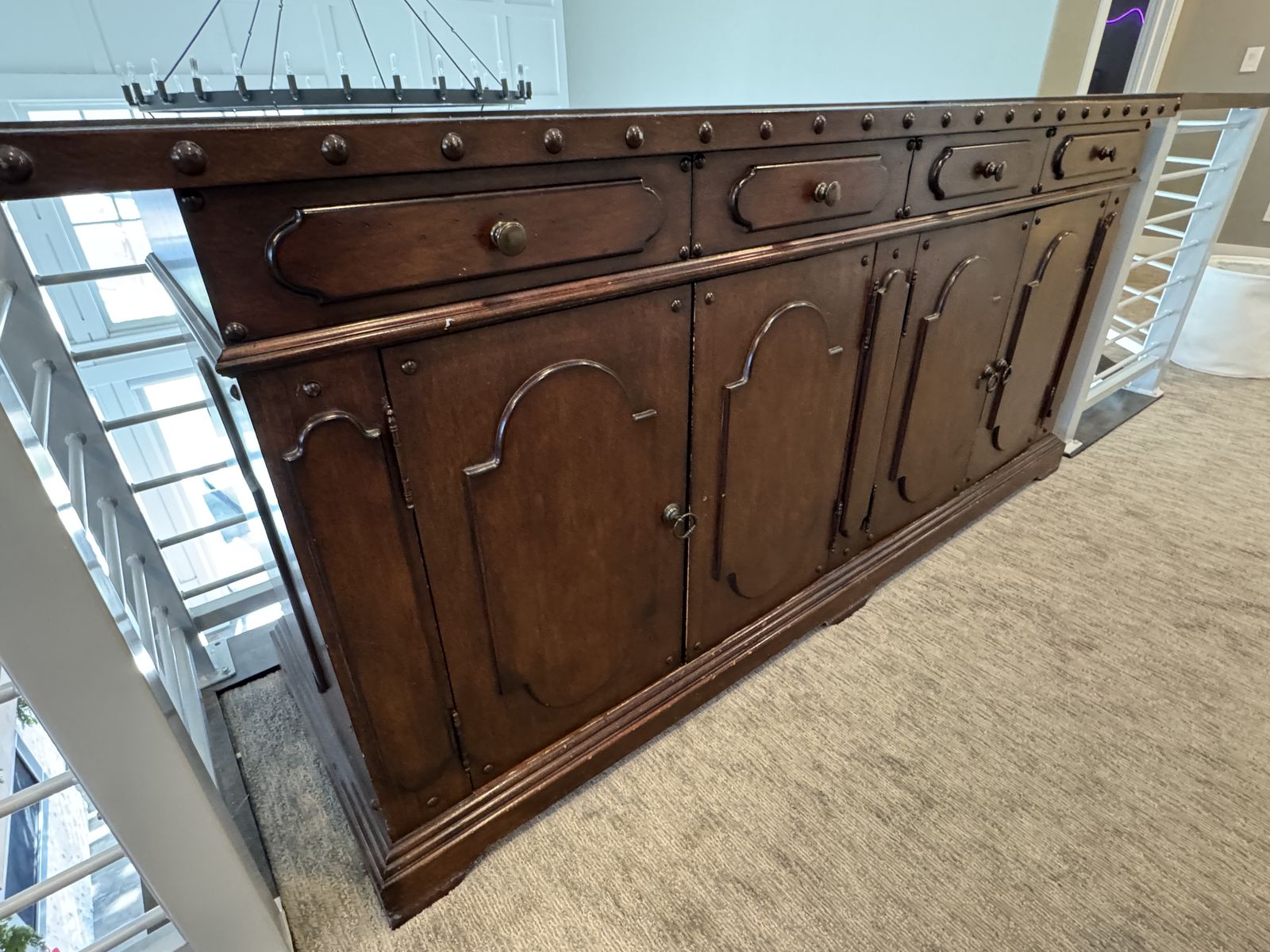 Hutch Buffet Storage Cabinet