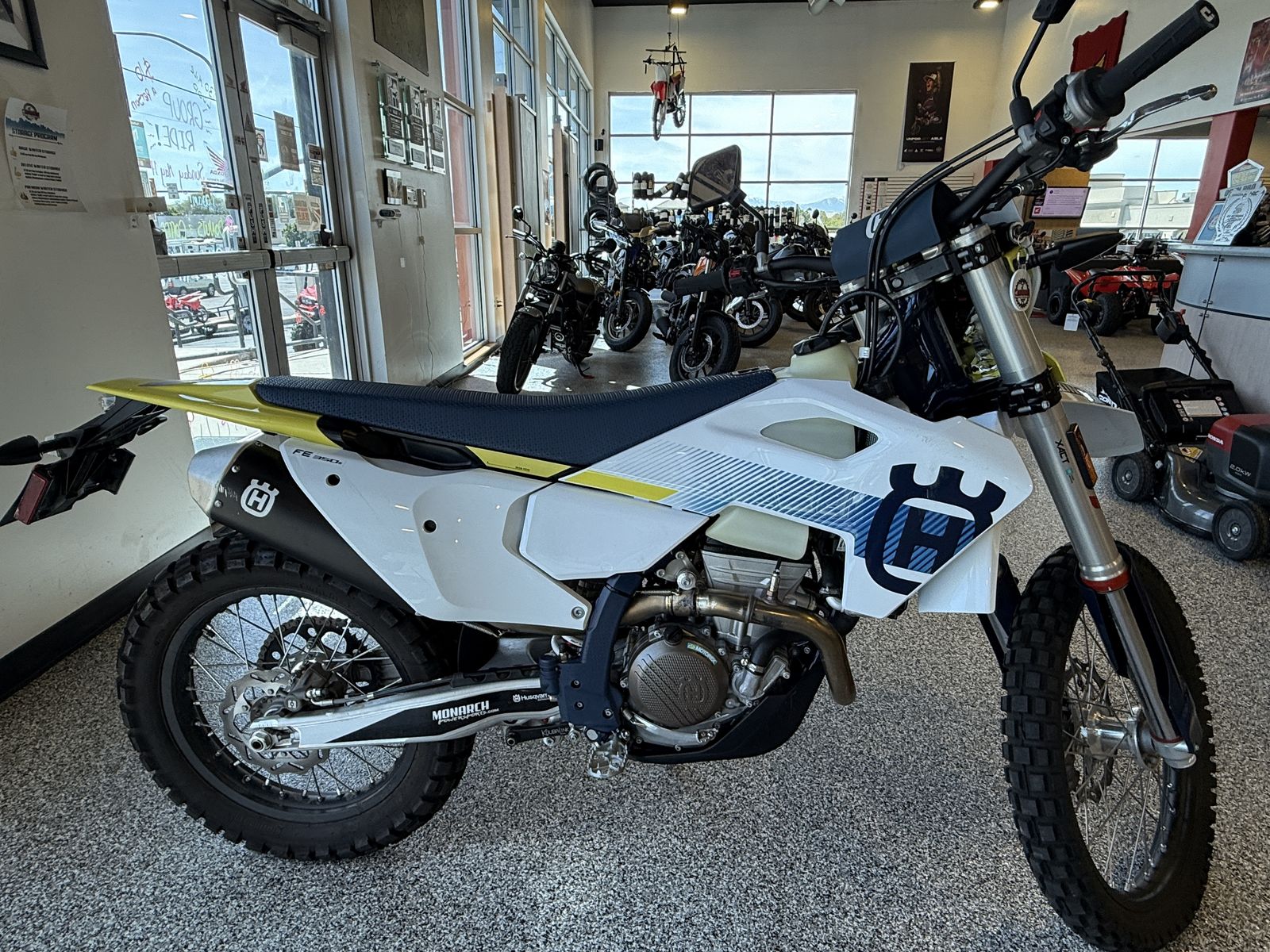 2024 Husqvarna FE 350s – Street Legal Dirt Bike, Only 180 Miles - $9995