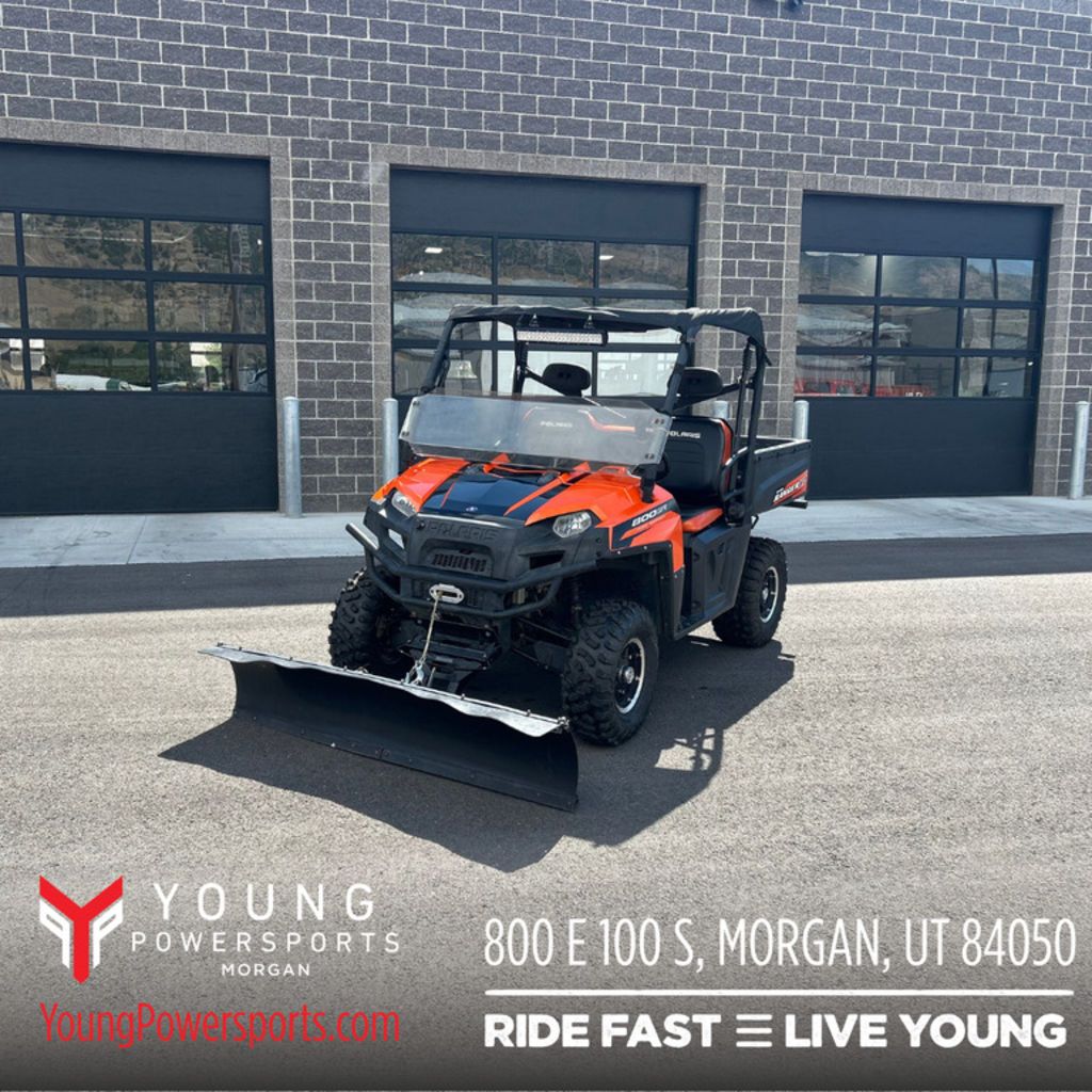 2012 Polaris® Ranger® XP® 800 EPS Black/Orange Madness LE