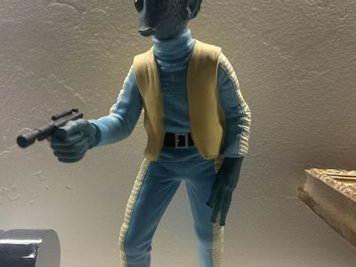 Vintage Star Wars Greedo Action Figure with Blaster