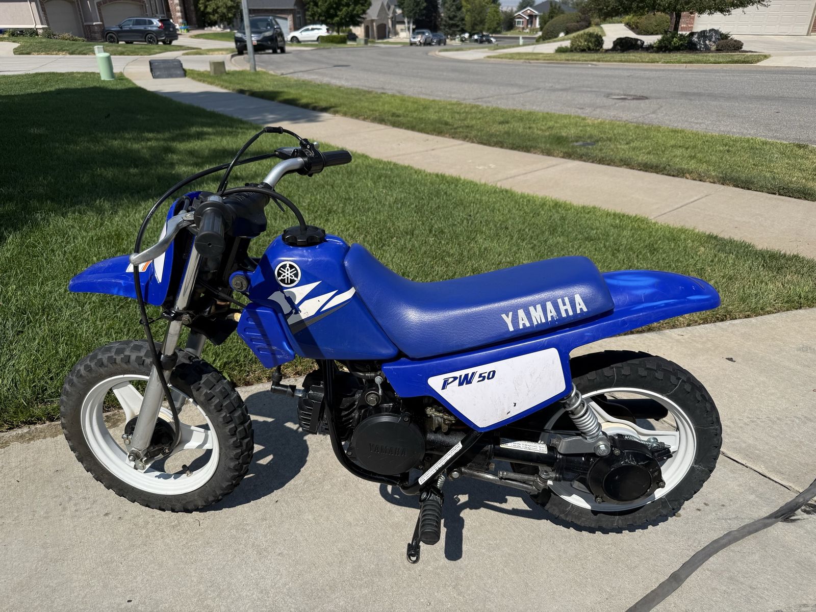 Yamaha PW50 Youth Dirt Bike - Blue