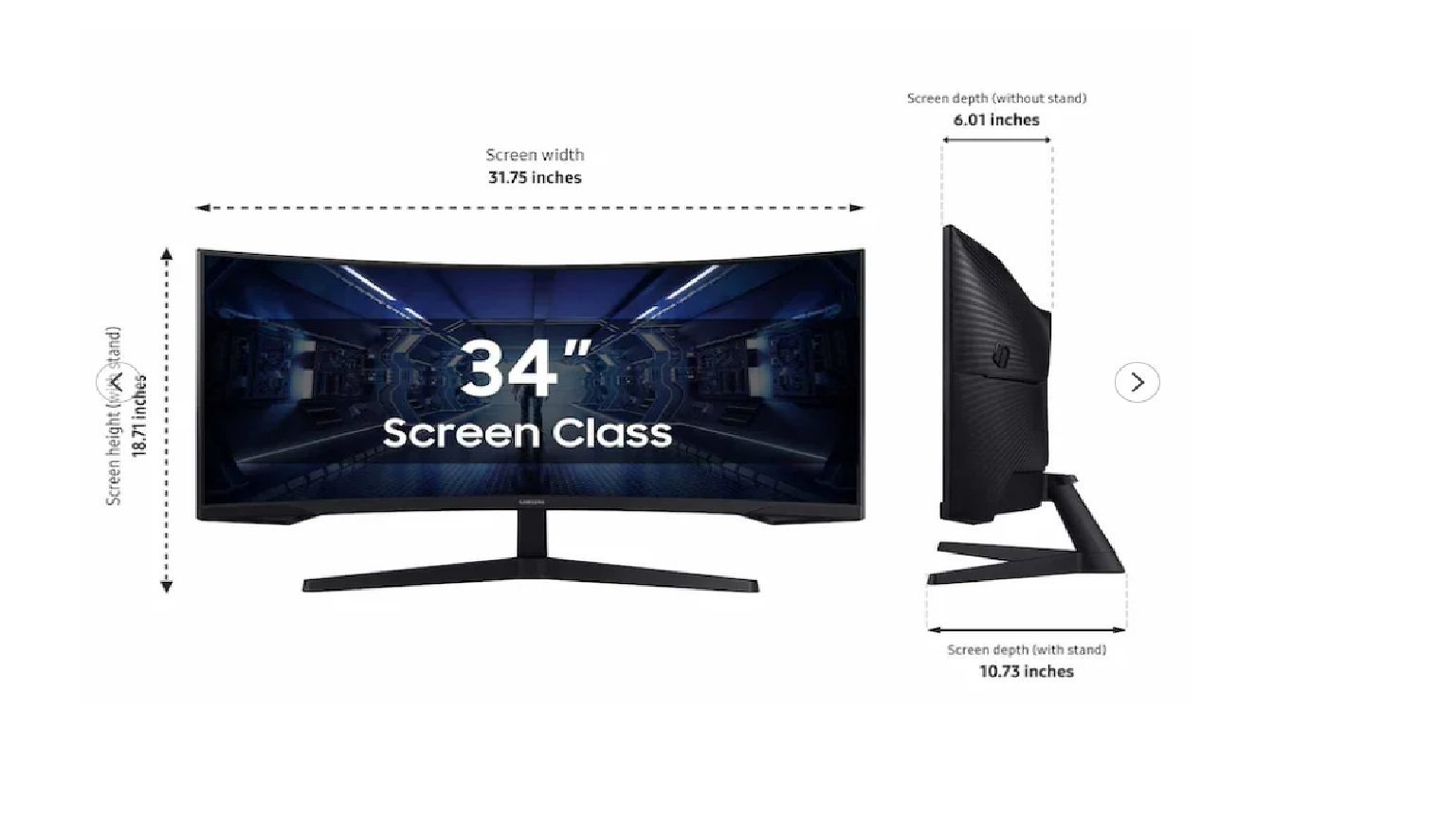 Samsung Odyssey G5 — Curved 34" Monitor