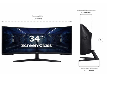 Samsung Odyssey G5 — Curved 34" Monitor