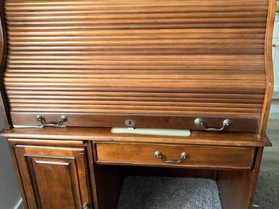 Vintage Roller Top Desk