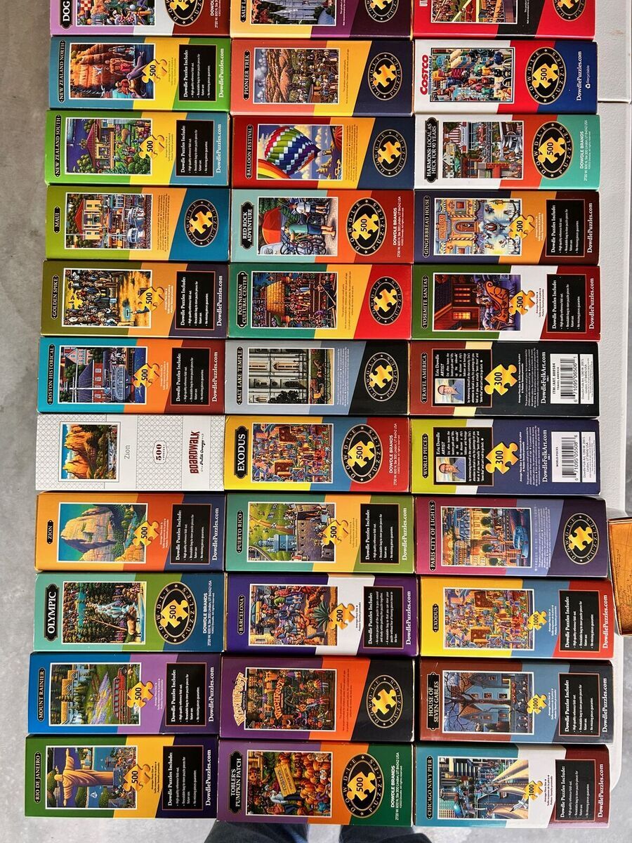 Eric Dowdle Puzzles (Huge Lot of New and Used to Choose From)