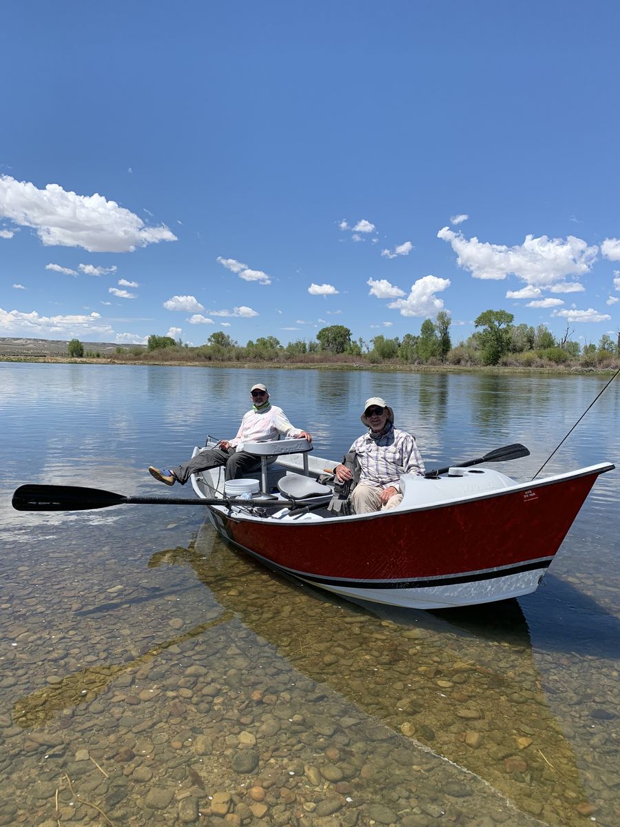 Hyde Pro Series Drift boat.