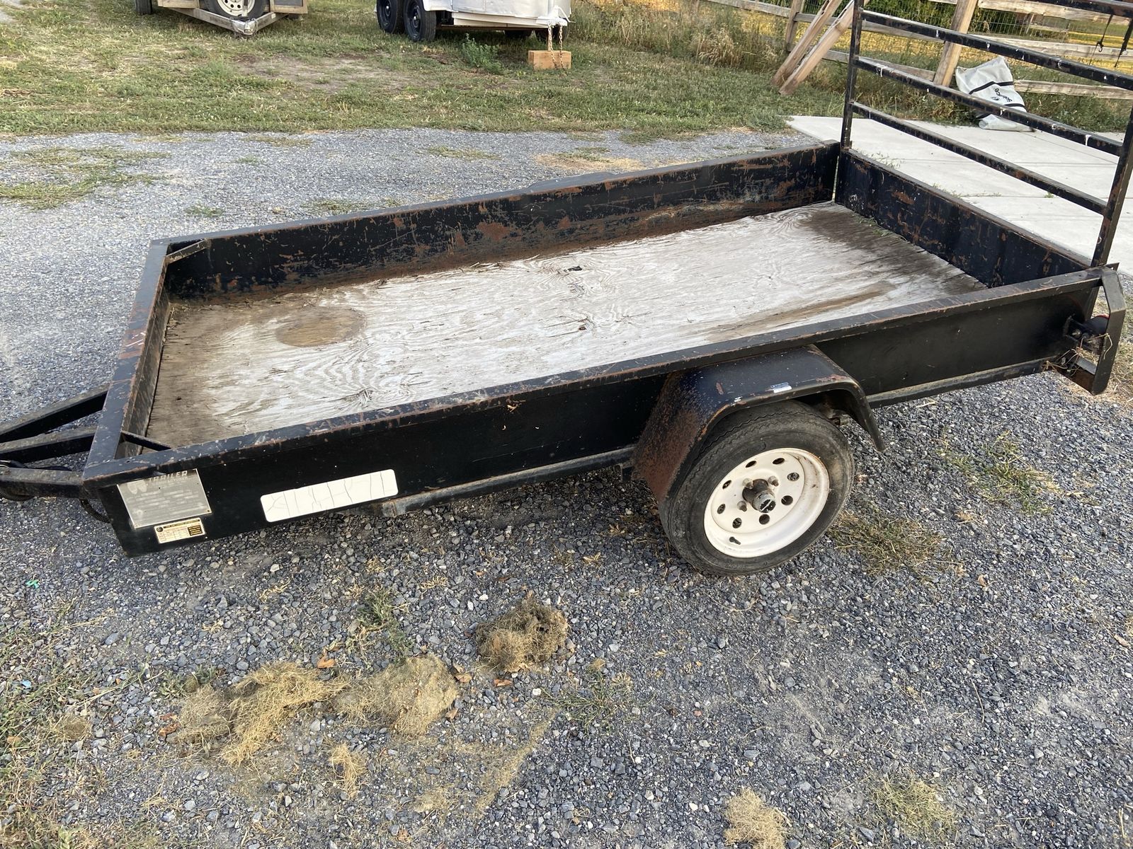 4' x 8' Utility & ATV Trailer - Project Condition