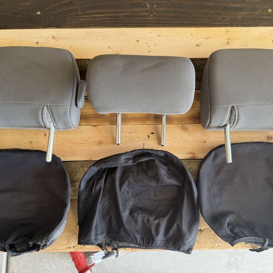 Rear seat headrests for 2nd gen Tacoma.