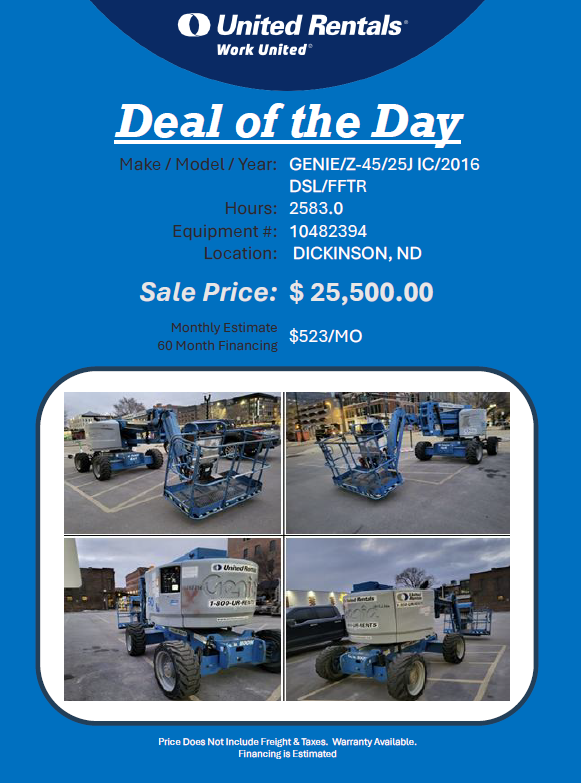 Boom lift  Genie Z45 great shape