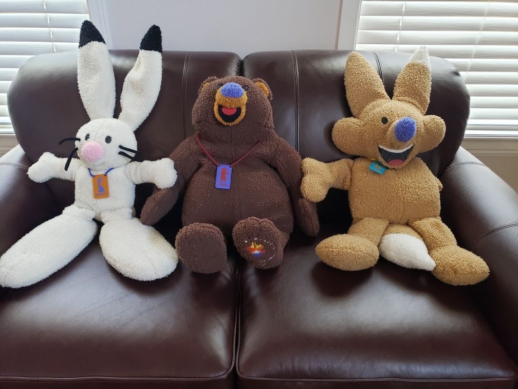 Utah Olympic Mascot Large Stuffed Animals Set