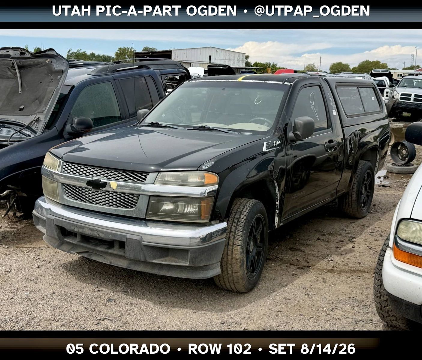 Just In! 2005 Chevrolet Colorado Parts - UTPAP Ogden