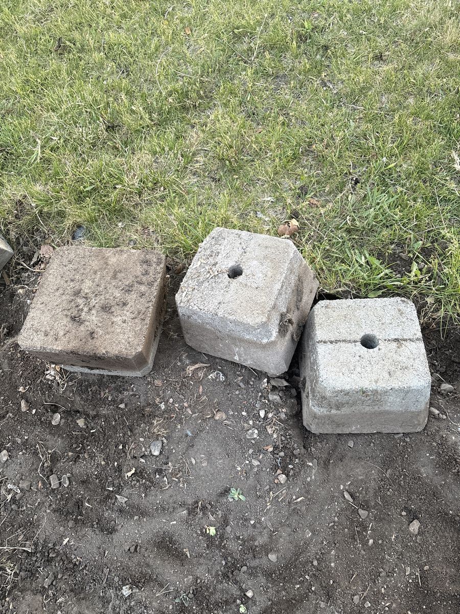 Concrete pier blocks