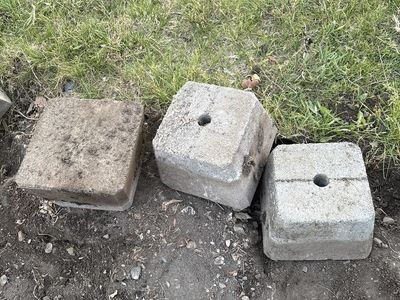 Concrete pier blocks