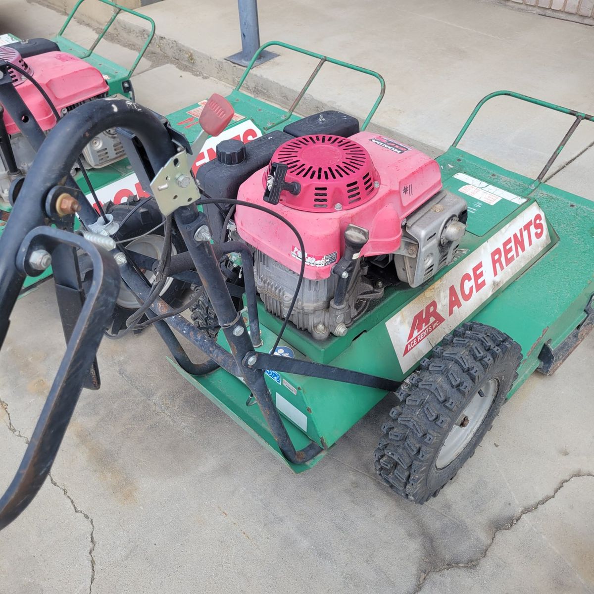 Billy goat self-propelled weed mower