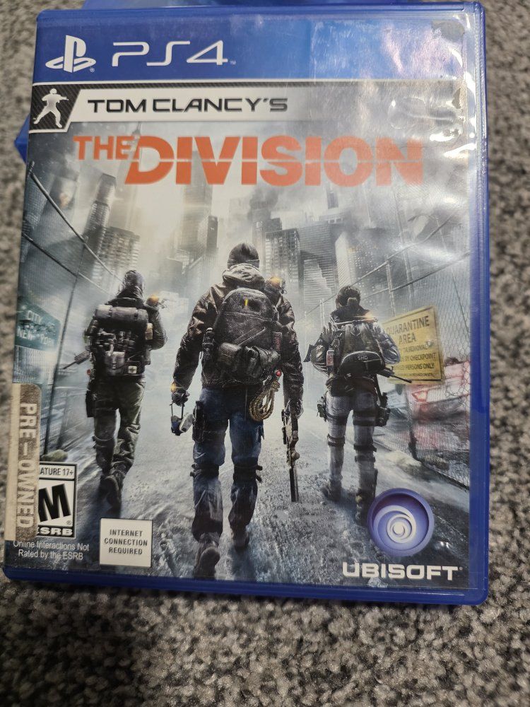 Tom Clancy's The Division - PS4 (Pre-Owned, Internet Connection Required)
