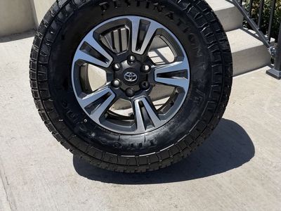 Toyota Tacoma 4Runner Rims and Tires 285/70R17 Firestone Destination X/T